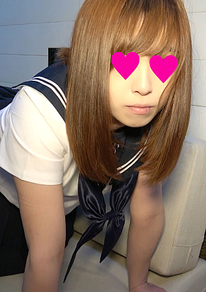 【完全素人107】サクラ１９才、完全顔出し、制服緊縛セックス