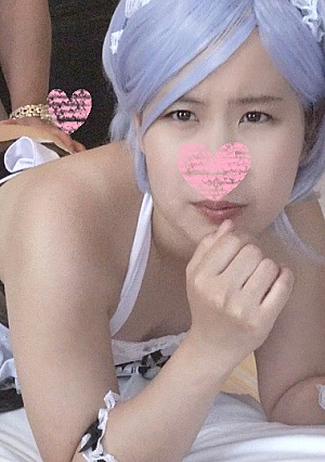 ★完全顔出し☆貧乳エロかわ美蓮ちゃんがエロメイド姿で再登場☆極上フェラで癒され我慢できずにパイパンマンコに生挿入～♥悶絶絶叫イキまくりの中出し発射～♥【個人撮影】※レビュー特典付き