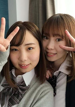 仲良し二人組の「りこ&ありさ」放課後のレズあり乱交